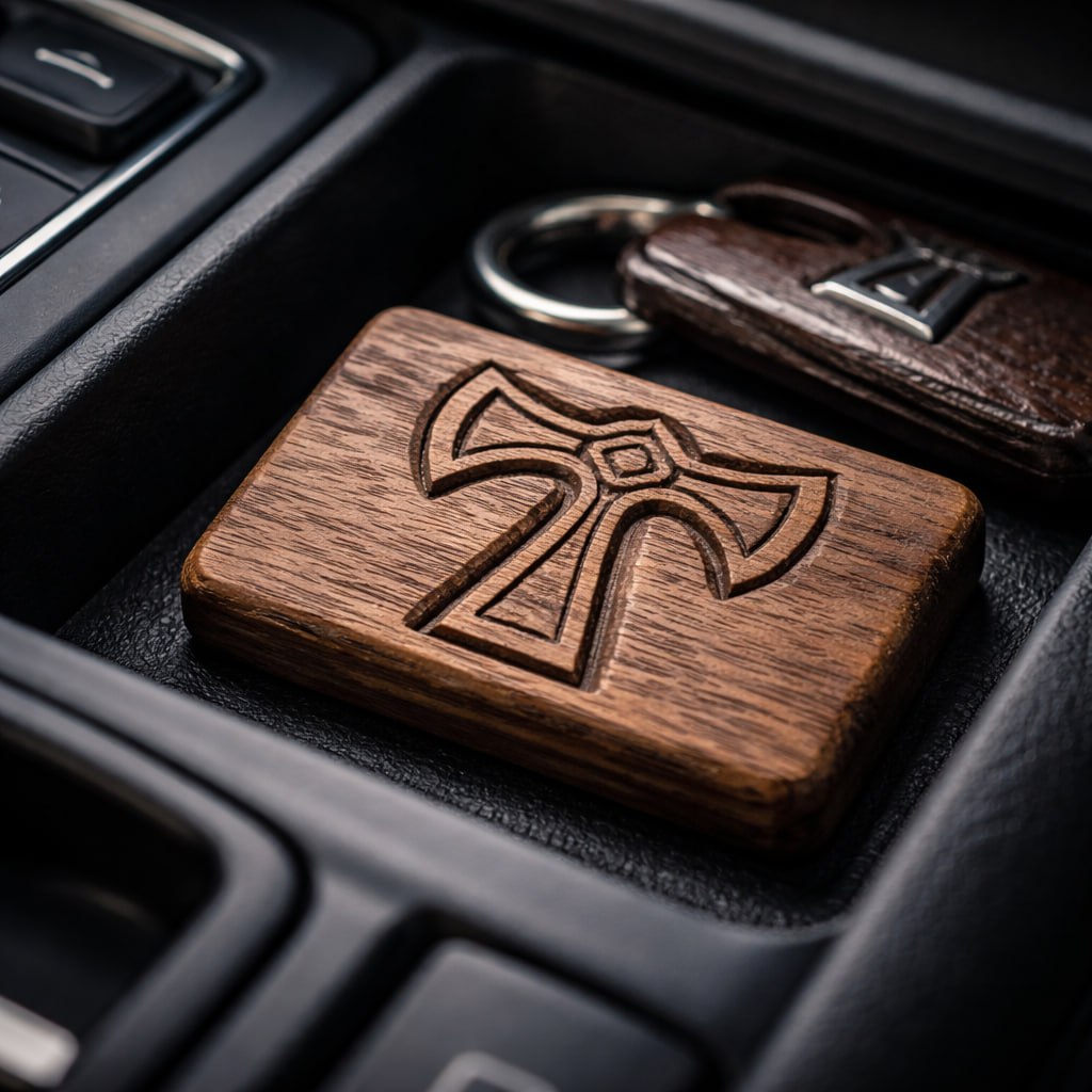 Секира Перуна деревянная подвеска купить — символ воина и защиты, ручная работа СИЛА РОДА